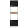 Mikrowellenschrank aus schwarzem Sperrholz, 60 x 57 x 207 cm von vidaXL, Küchenschränke - Ref: Foro24-802547, Preis: 201,38 €...