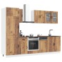 Mueble cocina Kalmar madera vieja 8 pzas madera contrachapada von , Küchenschränke - Ref: Foro24-3314799, Preis: 657,82 €, Ra...