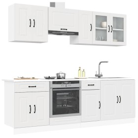 Mueble de cocina Kalmar blanco 8 piezas madera contrachapada von , Küchenschränke - Ref: Foro24-3314821, Preis: 572,49 €, Rab...