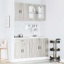 Mueble cocina Kalmar sonoma gris 4 pzas madera contrachapada de , Armarios de cocina - Ref: Foro24-3314877, Precio: 322,82 €,...