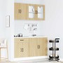 Mueble cocina Kalmar roble sonoma 4 pzas madera contrachapada de , Armarios de cocina - Ref: Foro24-3314854, Precio: 302,06 €...