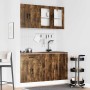 Mueble cocina Kalmar roble ahumado 4 pzas madera contrachapada de , Armarios de cocina - Ref: Foro24-3314856, Precio: 319,55 ...