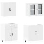Mueble de cocina Kalmar blanco 4 piezas madera contrachapada von , Küchenschränke - Ref: Foro24-3314861, Preis: 300,55 €, Rab...