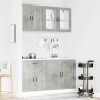 Mueble cocina Kalmar gris hormigón 4 pzas madera contrachapada von , Küchenschränke - Ref: Foro24-3314875, Preis: 295,99 €, R...
