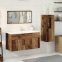 Juego de muebles de baño 3 piezas madera ingeniería envejecida von , Badezimmermöbel - Ref: Foro24-3328593, Preis: 127,04 €, ...