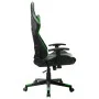 Gaming-Stuhl aus schwarzem und grünem Kunstleder von vidaXL, Gaming-Stühle - Ref: Foro24-20505, Preis: 154,78 €, Rabatt: %