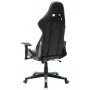 Gaming-Stuhl aus schwarzem und grünem Kunstleder von vidaXL, Gaming-Stühle - Ref: Foro24-20505, Preis: 154,78 €, Rabatt: %