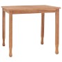 Juego de comedor de jardín 5 piezas madera maciza de teca von , Gartensets - Ref: Foro24-3060009, Preis: 693,26 €, Rabatt: %