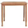 Juego de comedor de jardín 5 piezas madera maciza de teca de , Conjuntos de jardín - Ref: Foro24-3060009, Precio: 693,26 €