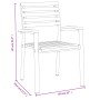 Sillas de jardín apilables 6 uds madera maciza acacia y metal by , Garden chairs - Ref: Foro24-3155426, Price: 529,59 €, Disc...