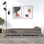 Sofá cama con reposabrazos tela gris taupe von , Sofas - Ref: Foro24-351892, Preis: 299,09 €, Rabatt: %