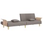 Sofá cama con reposabrazos tela gris taupe von , Sofas - Ref: Foro24-351892, Preis: 299,09 €, Rabatt: %