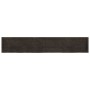 Estante pared madera roble tratada marrón oscuro 220x40x(2-6)cm by , Shelves and shelves - Ref: Foro24-363855, Price: 82,03 €...
