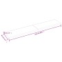 Estante pared madera roble tratada marrón oscuro 220x40x(2-6)cm by , Shelves and shelves - Ref: Foro24-363855, Price: 82,03 €...