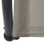 Tumbona doble con toldo textilene taupe by , Loungers - Ref: Foro24-310545, Price: 255,27 €, Discount: %