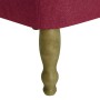 Sillones de estilo francés 2 unidades de tela color vino tinto von , Sessel - Ref: Foro24-282137, Preis: 229,98 €, Rabatt: %