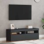 Muebles de TV con luces LED 2 uds gris 60x35x40 cm de , Muebles TV - Ref: Foro24-804414, Precio: 121,01 €, Descuento: %