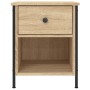 Mesitas noche 2 uds madera ingeniería roble Sonoma 40x42x50 cm by , Nightstands - Ref: Foro24-825936, Price: 75,93 €, Discoun...