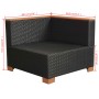 Set muebles de jardín 10 piezas y cojines ratán sintético negro von , Gartensets - Ref: Foro24-42753, Preis: 1,00 €, Rabatt: %