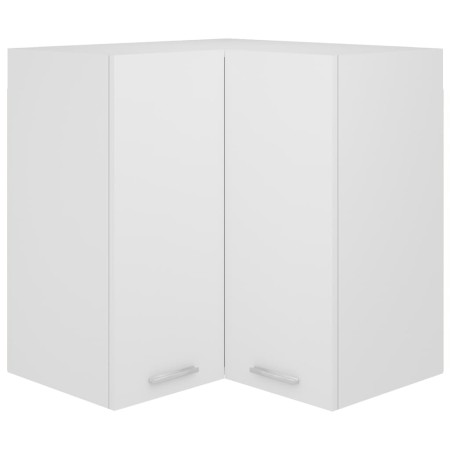Weißer Hängeschrank aus Holzwerkstoff und Glas, 57 x 57 x 60 cm von vidaXL, Küchenschränke - Ref: Foro24-802537, Preis: 109,4...