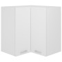 Weißer Hängeschrank aus Holzwerkstoff und Glas, 57 x 57 x 60 cm von vidaXL, Küchenschränke - Ref: Foro24-802537, Preis: 109,4...