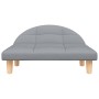 Cama para perros de tela gris claro 70x52x30 cm von , Betten für Hunde - Ref: Foro24-171933, Preis: 66,85 €, Rabatt: %