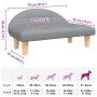 Cama para perros de tela gris claro 70x52x30 cm von , Betten für Hunde - Ref: Foro24-171933, Preis: 66,85 €, Rabatt: %