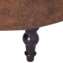 Silla de respaldo alto de cuero sintético de ante marrón von , Sessel - Ref: Foro24-281380, Preis: 295,97 €, Rabatt: %