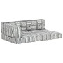 Cojín para sofá de palés tela gris patchwork by , Cushions for chairs and sofas - Ref: Foro24-287723, Price: 147,52 €, Discou...
