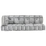 Cojín para sofá de palés tela gris patchwork by , Cushions for chairs and sofas - Ref: Foro24-287723, Price: 147,52 €, Discou...