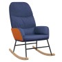 Silla mecedora de tela azul von , Schaukelstühle - Ref: Foro24-341046, Preis: 118,00 €, Rabatt: %
