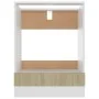 Ofenschrank aus eichenfarbenem Sperrholz, 60 x 46 x 81,5 cm von vidaXL, Küchenschränke - Ref: Foro24-802500, Preis: 59,22 €, ...