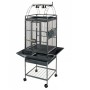 Strong Jaula para loros Villa Helios gris Silverstone 46x46x149 cm von , Füße und Vogelkäfige - Ref: Foro24-413751, Preis: 26...