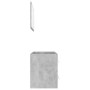 Set muebles de baño 2 piezas madera contrachapada gris hormigón von , Badezimmermöbel - Ref: Foro24-804849, Preis: 96,10 €, R...