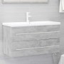 Set muebles de baño 2 piezas madera contrachapada gris hormigón von , Badezimmermöbel - Ref: Foro24-804849, Preis: 96,10 €, R...