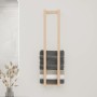 Toallero de madera maciza de pino 23x18x110 cm de , Toalleros - Ref: Foro24-822402, Precio: 21,28 €, Descuento: %