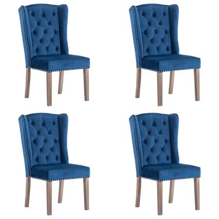 Sillas de comedor 4 unidades terciopelo azul von , Essstühle - Ref: Foro24-3055848, Preis: 775,37 €, Rabatt: %