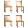 Conjunto de comedor de jardín 5 piezas madera maciza de teca by , Garden sets - Ref: Foro24-3059927, Price: 741,58 €, Discoun...