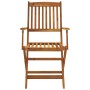 Set comedor de jardín plegable 9 piezas madera maciza de acacia von , Gartensets - Ref: Foro24-3060198, Preis: 544,27 €, Raba...