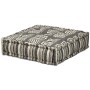 Puf modular de 2 plazas de tela de rayas grises von , Kissen für Stühle und Sofas - Ref: Foro24-244978, Preis: 504,05 €, Raba...