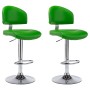 Taburetes de cocina 2 unidades cuero sintético verde von , Küchenhocker - Ref: Foro24-249665, Preis: 137,78 €, Rabatt: %