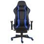 Drehbarer Gaming-Stuhl mit blauer PVC-Fußstütze von vidaXL, Gaming-Stühle - Ref: Foro24-20485, Preis: 181,88 €, Rabatt: %