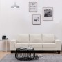 Sofá de 3 plazas de tela color crema von , Sofas - Ref: Foro24-287122, Preis: 399,18 €, Rabatt: %