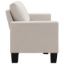 Sofá de 3 plazas de tela color crema de , Sofás - Ref: Foro24-287122, Precio: 399,18 €