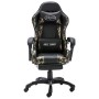 Silla gaming con reposapiés cuero sintético negro y camuflaje von , Bürostühle - Ref: Foro24-320096, Preis: 156,28 €, Rabatt: %