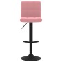 Taburete de cocina de terciopelo rosa von , Küchenhocker - Ref: Foro24-334299, Preis: 79,03 €, Rabatt: %