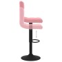 Taburete de cocina de terciopelo rosa von , Küchenhocker - Ref: Foro24-334299, Preis: 79,03 €, Rabatt: %