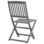 Sillas de jardín plegables 6 uds cojines madera maciza acacia von , Gartenstühle - Ref: Foro24-3065441, Preis: 344,78 €, Raba...