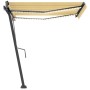 Toldo automático LED sensor de viento amarillo blanco 300x250cm von , Markisen - Ref: Foro24-3069713, Preis: 580,30 €, Rabatt: %