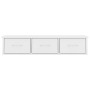 Estante cajones para pared contrachapada blanco 88x26x18,5 cm de , Estantes y estanterías - Ref: Foro24-800594, Precio: 59,08...